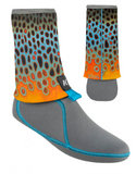 Korkers - I-Drain Neoprene Guard Sock - DeYoung Brown Flank - Arbor Anglers