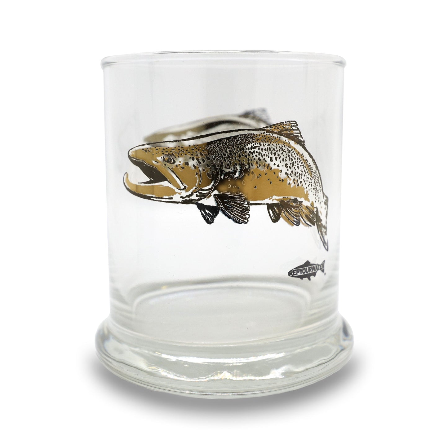 RYW - Lowball Glass - Metallic - Arbor Anglers