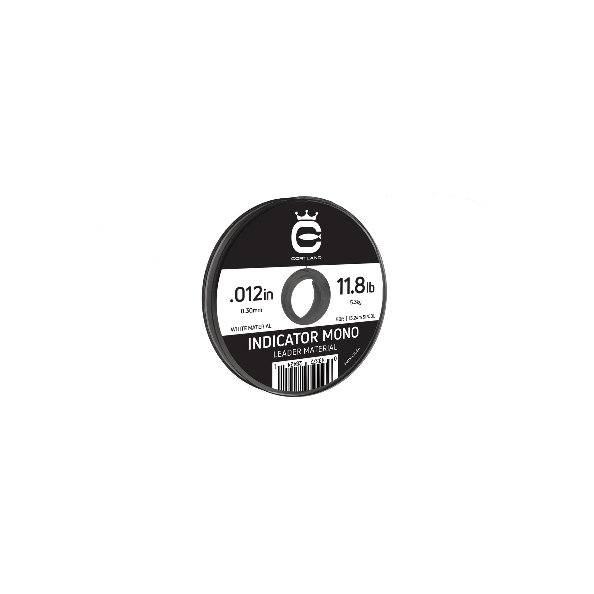 Cortland Indicator Mono White - Arbor Anglers