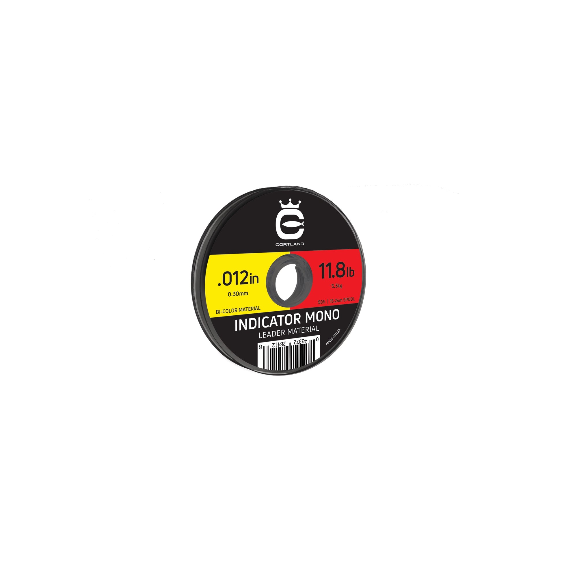 Cortland Indicator Mono Bi Color Red/Yellow - Arbor Anglers