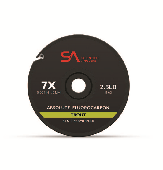 SA - Absolute Fluorocarbon Trout Tippet 30M - Arbor Anglers