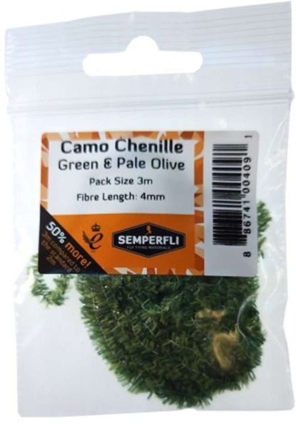 Camo Chenille 4mm Small - Arbor Anglers