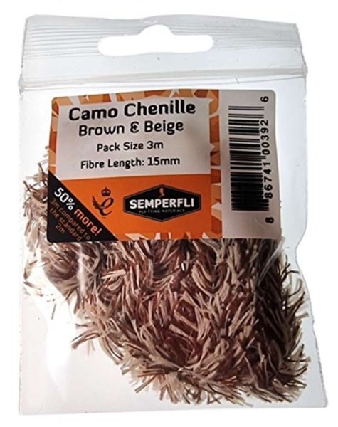 Camo Chenille 15mm Large - Arbor Anglers