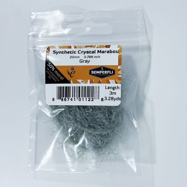 Synthetic Crystal Marabou 20mm - Arbor Anglers