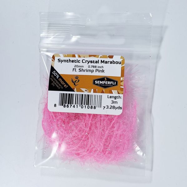 Synthetic Crystal Marabou 20mm - Arbor Anglers