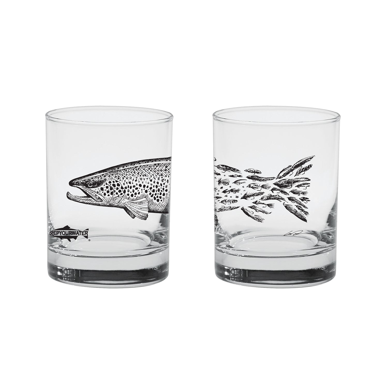 RYW - Lowball Glass - Arbor Anglers