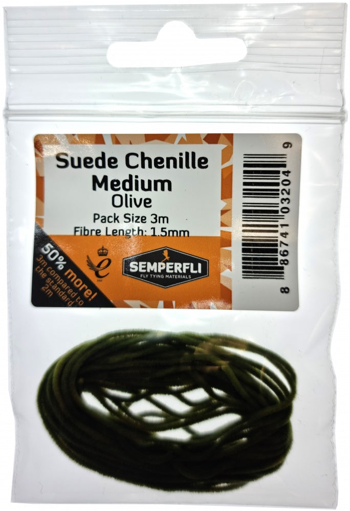 Suede Chenille 1.5mm Medium - Arbor Anglers