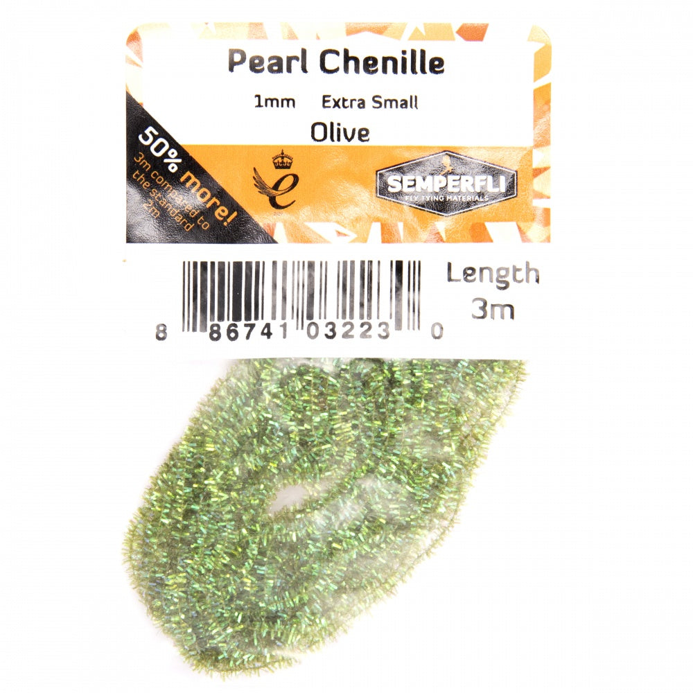 Pearl Chenille 1mm - Arbor Anglers