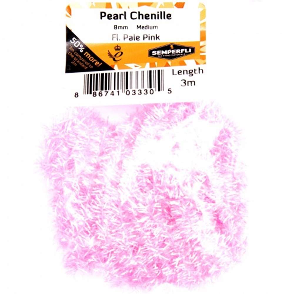 Pearl Chenille 8mm Medium - Arbor Anglers