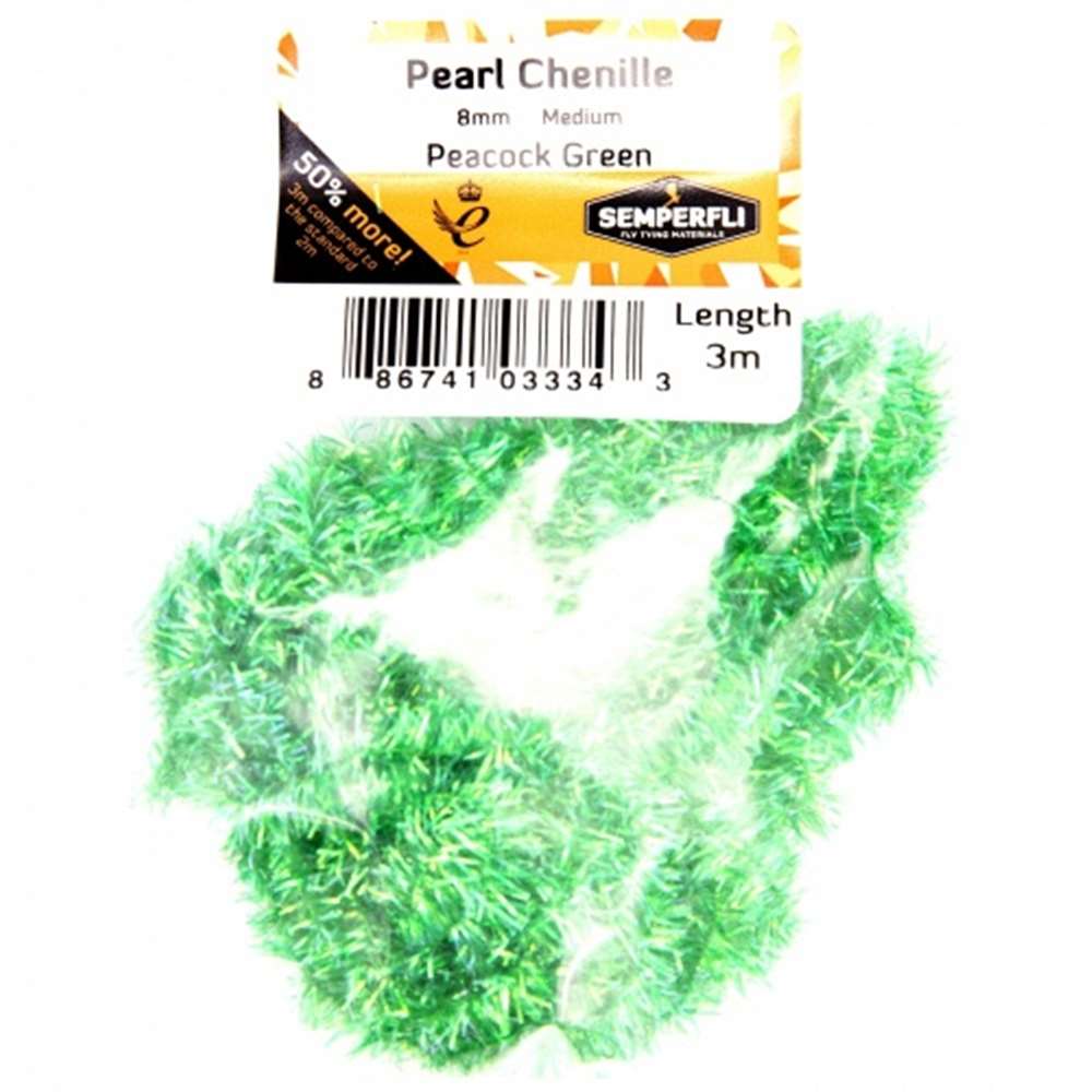 Pearl Chenille 8mm Medium - Arbor Anglers