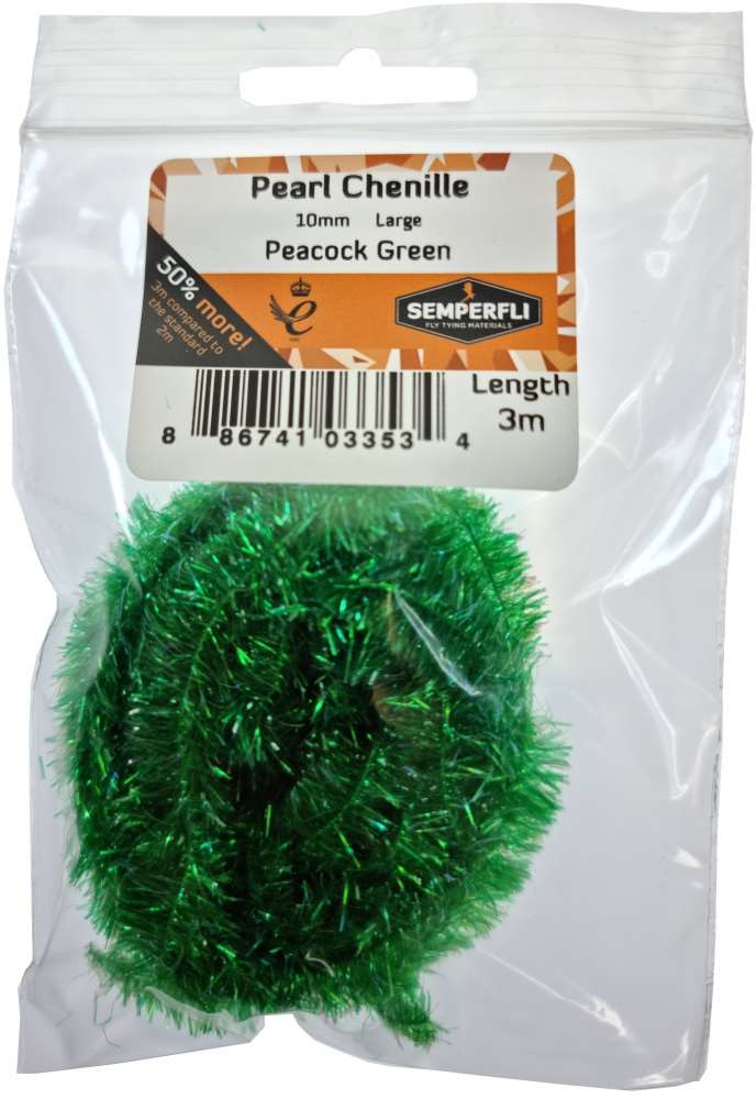 Pearl Chenille 10mm - Arbor Anglers