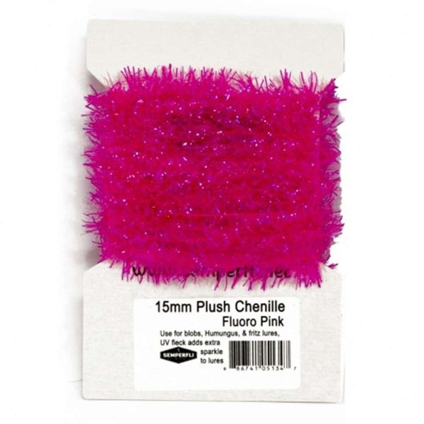 15mm Plush Transluscent Chenille - Arbor Anglers