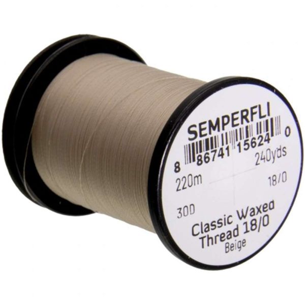 Classic Waxed Thread 18/0 240 Yards - Arbor Anglers
