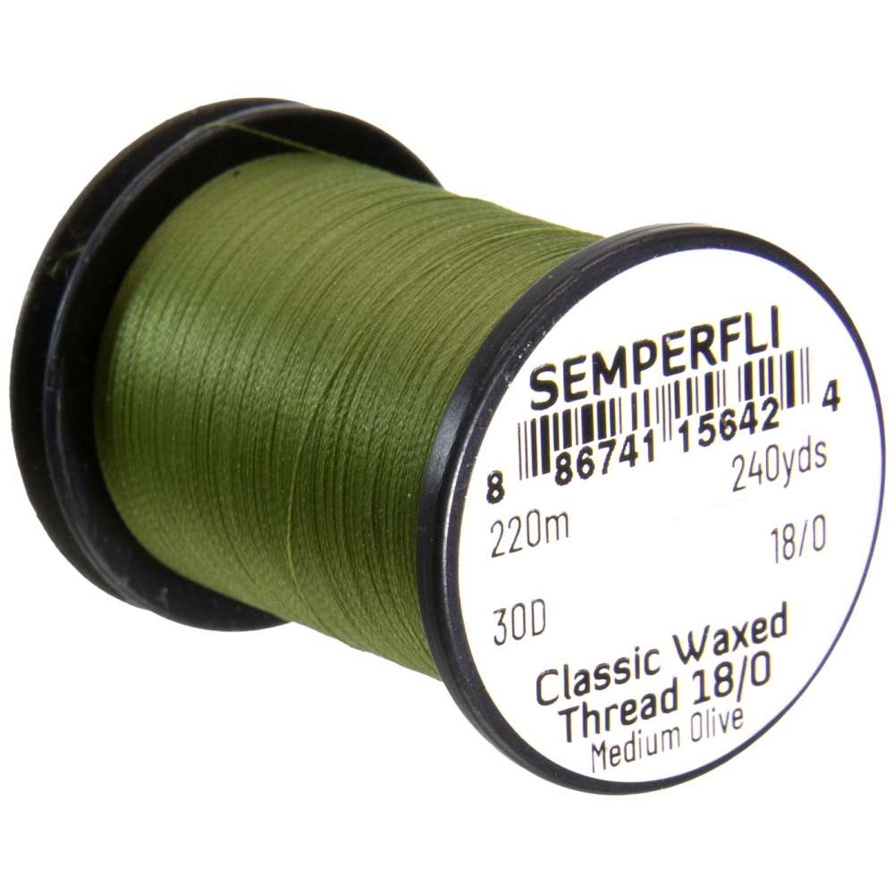 Classic Waxed Thread 18/0 240 Yards - Arbor Anglers