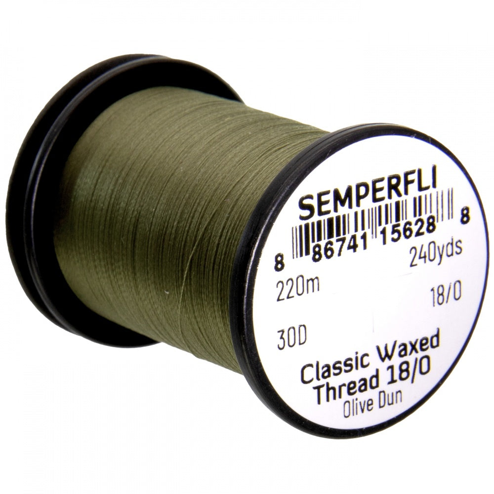 Classic Waxed Thread 18/0 240 Yards - Arbor Anglers
