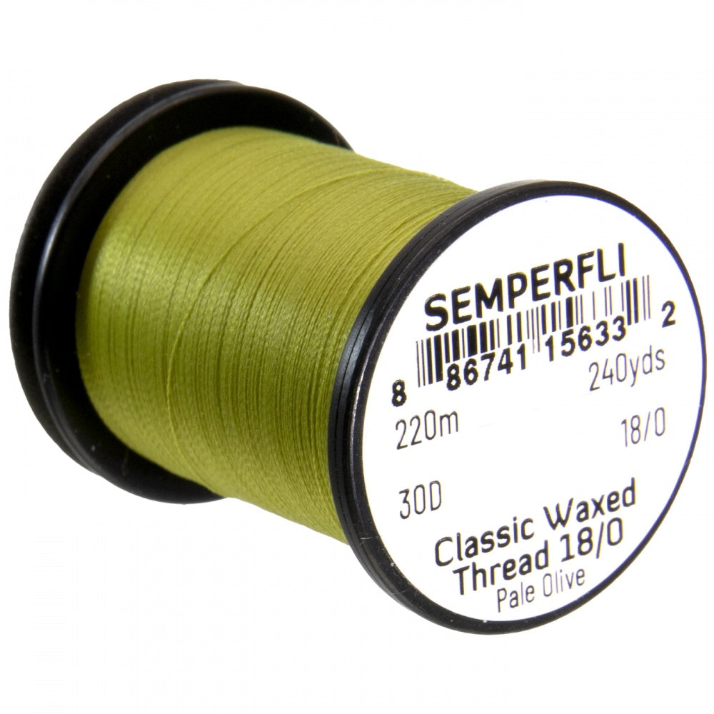 Classic Waxed Thread 18/0 240 Yards - Arbor Anglers
