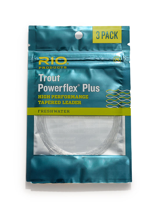 Rio - Powerflex Plus Trout 3-Pack - Leader - Arbor Anglers