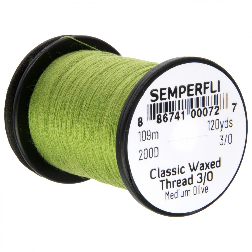 Classic Waxed Thread 3/0 120 Yards - Arbor Anglers