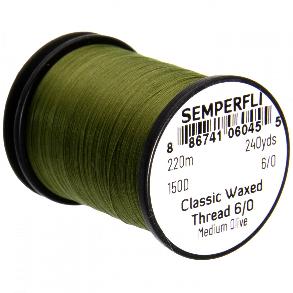 Classic Waxed Thread 6/0 240 Yards - Arbor Anglers