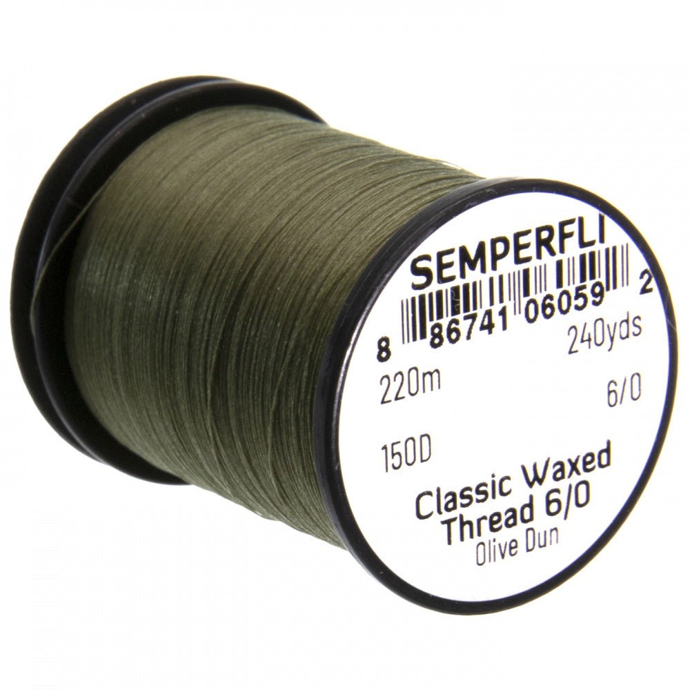 Classic Waxed Thread 6/0 240 Yards - Arbor Anglers