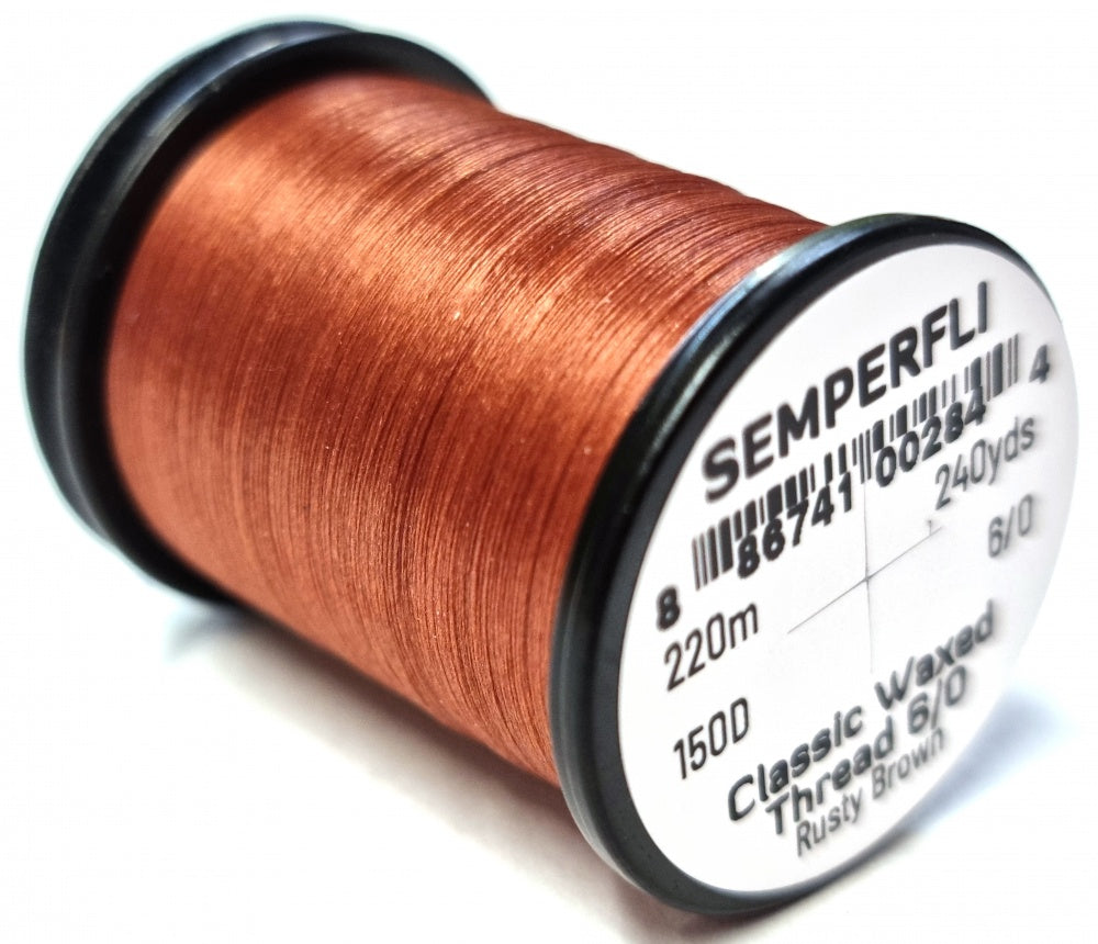 Classic Waxed Thread 6/0 240 Yards - Arbor Anglers