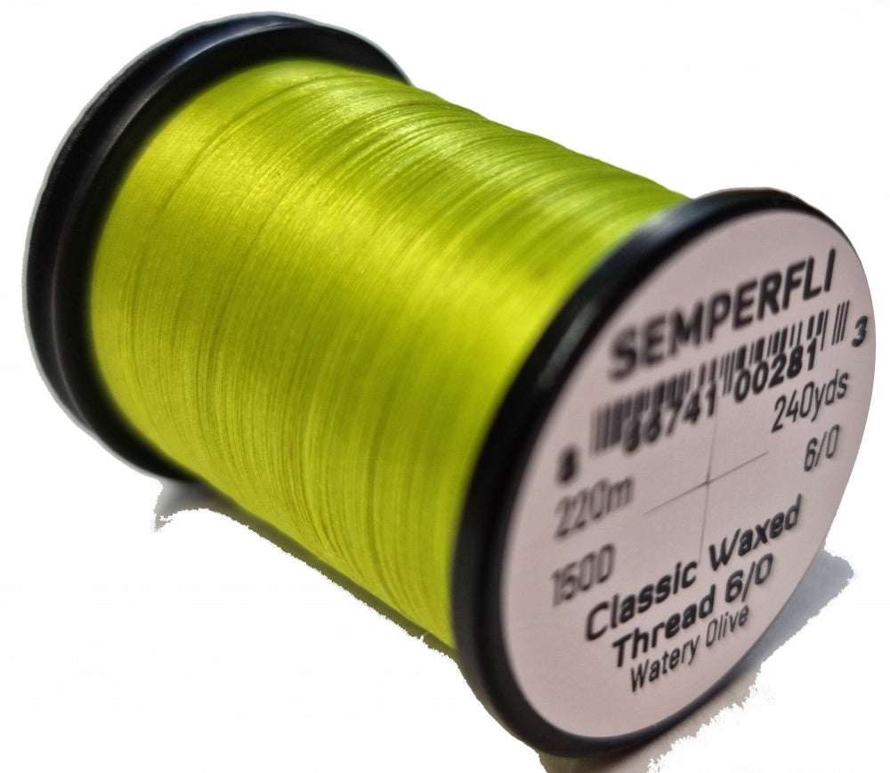 Classic Waxed Thread 6/0 240 Yards - Arbor Anglers