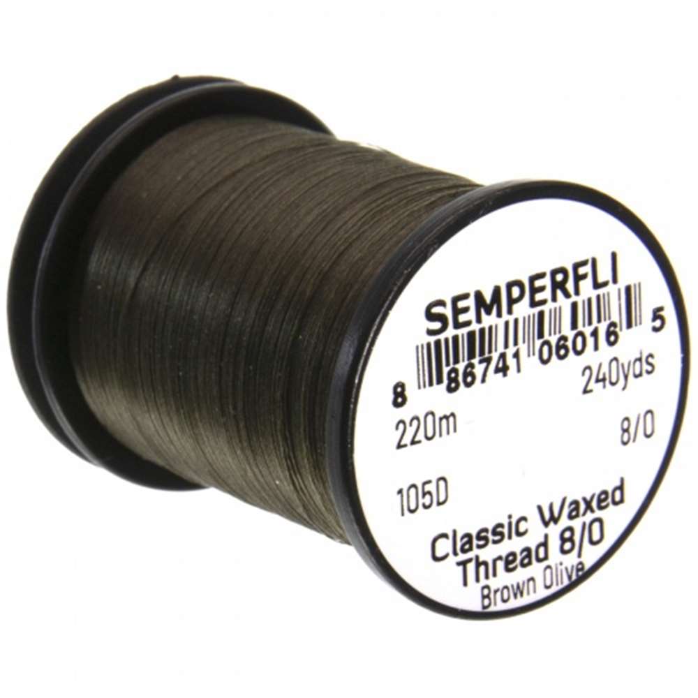 Classic Waxed Thread 8/0 240 Yards - Arbor Anglers