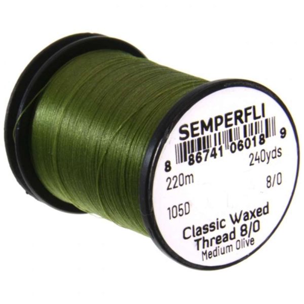 Classic Waxed Thread 8/0 240 Yards - Arbor Anglers