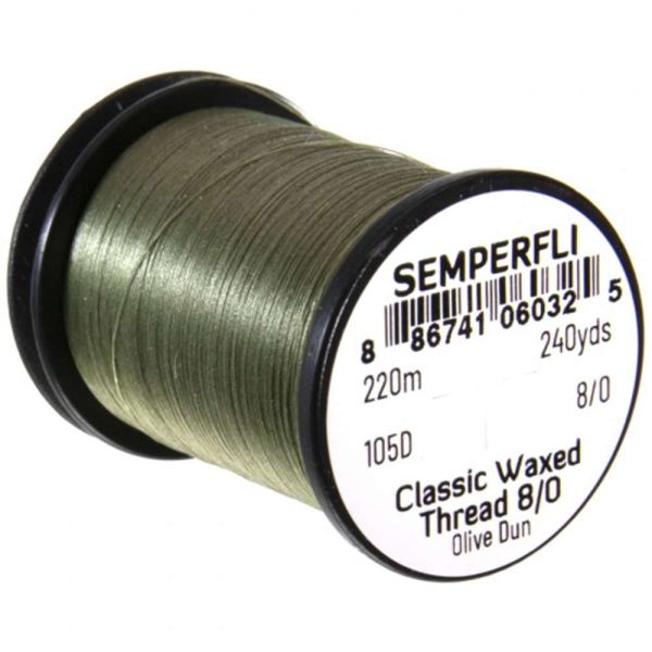 Classic Waxed Thread 8/0 240 Yards - Arbor Anglers