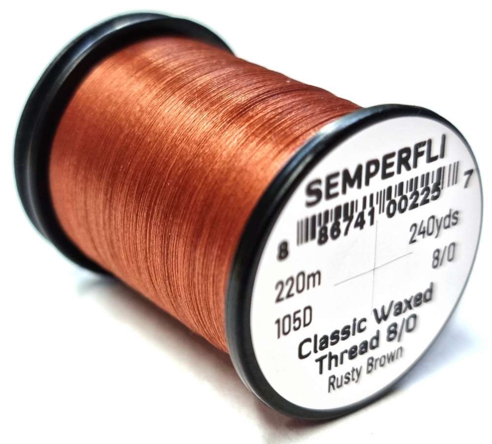 Classic Waxed Thread 8/0 240 Yards - Arbor Anglers