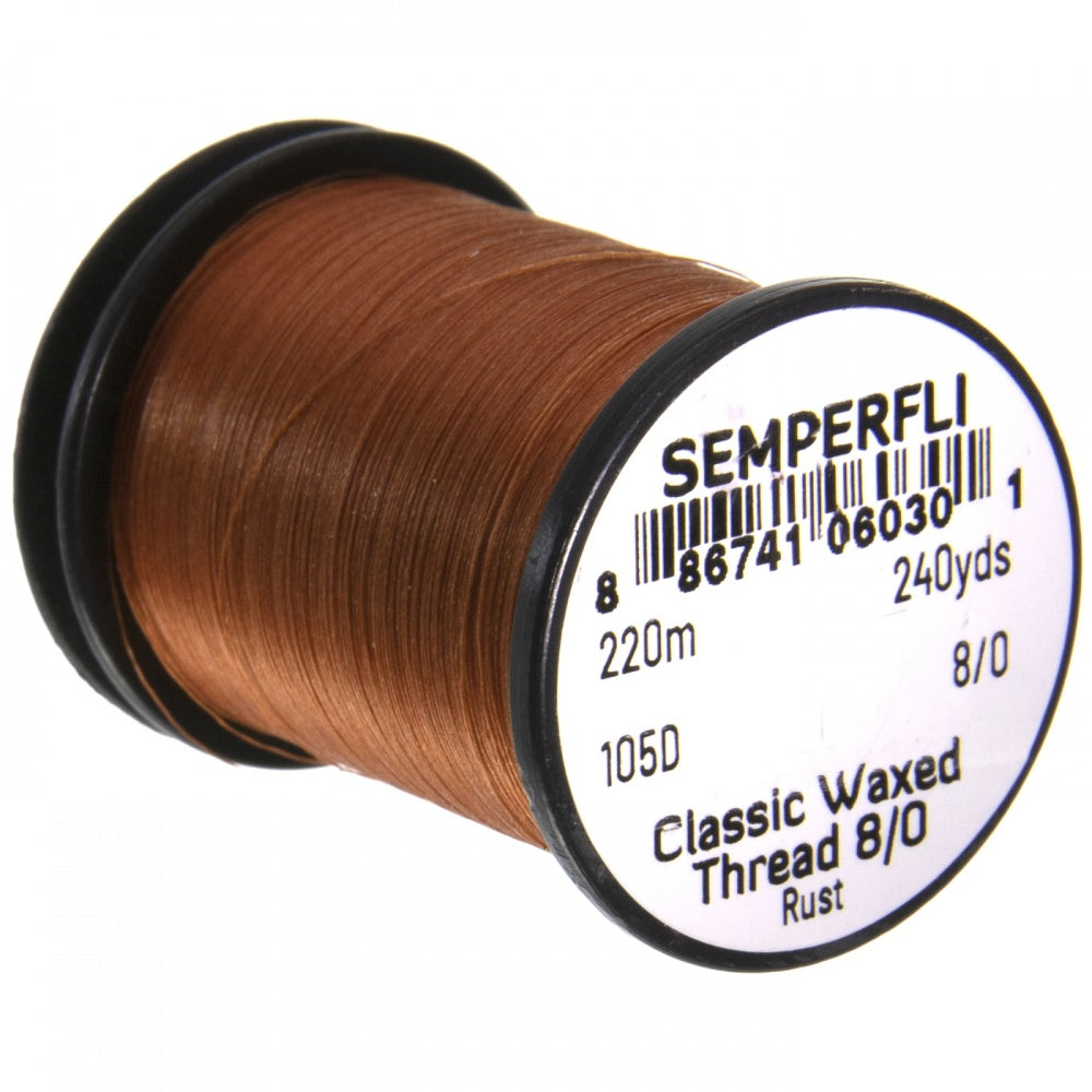 Classic Waxed Thread 8/0 240 Yards - Arbor Anglers