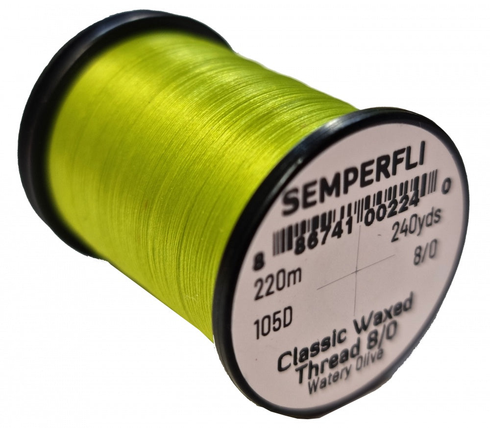 Classic Waxed Thread 8/0 240 Yards - Arbor Anglers