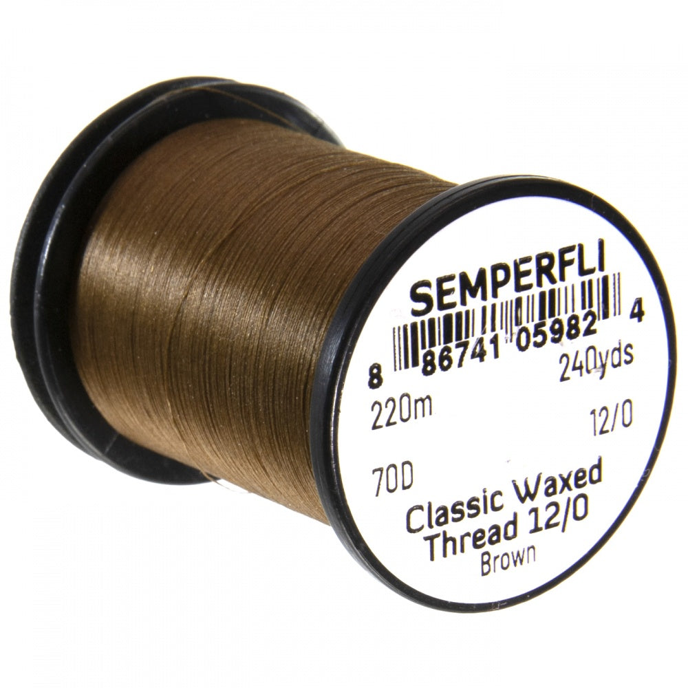 Classic Waxed Thread 12/0 240 Yards - Arbor Anglers