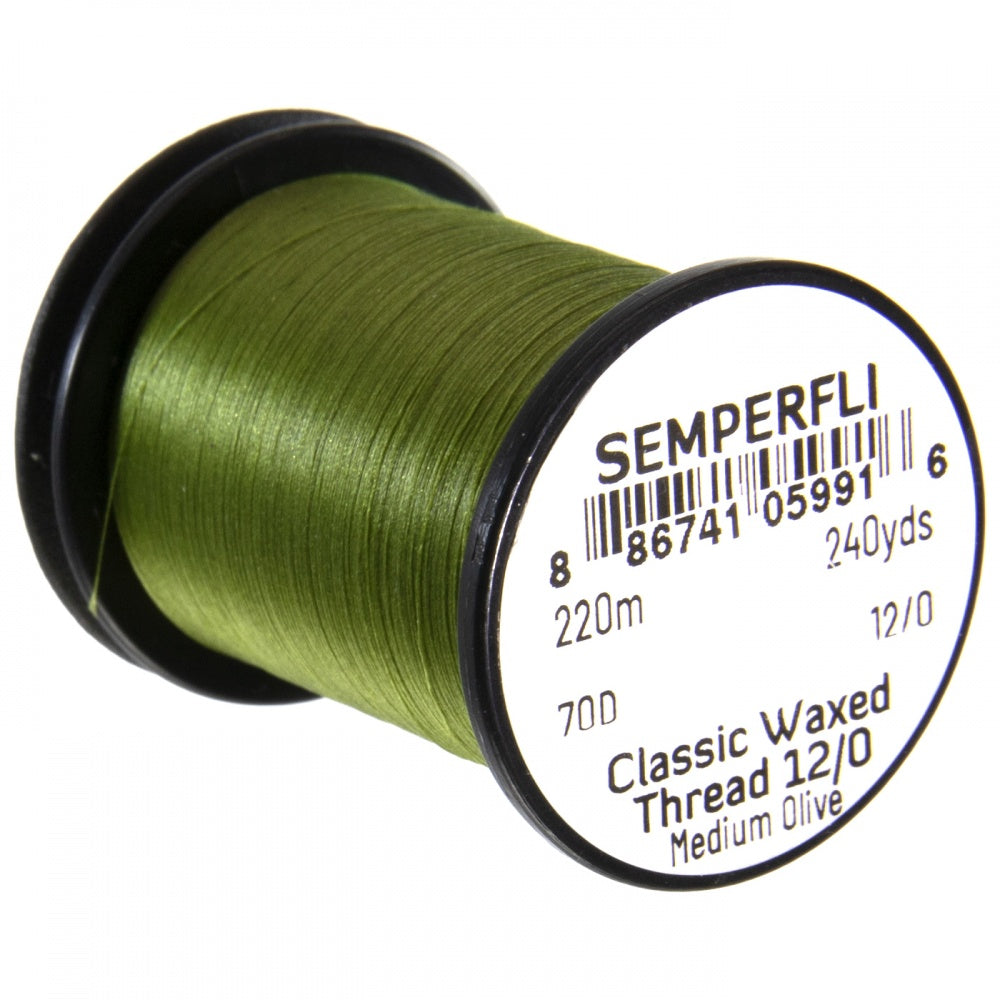 Classic Waxed Thread 12/0 240 Yards - Arbor Anglers