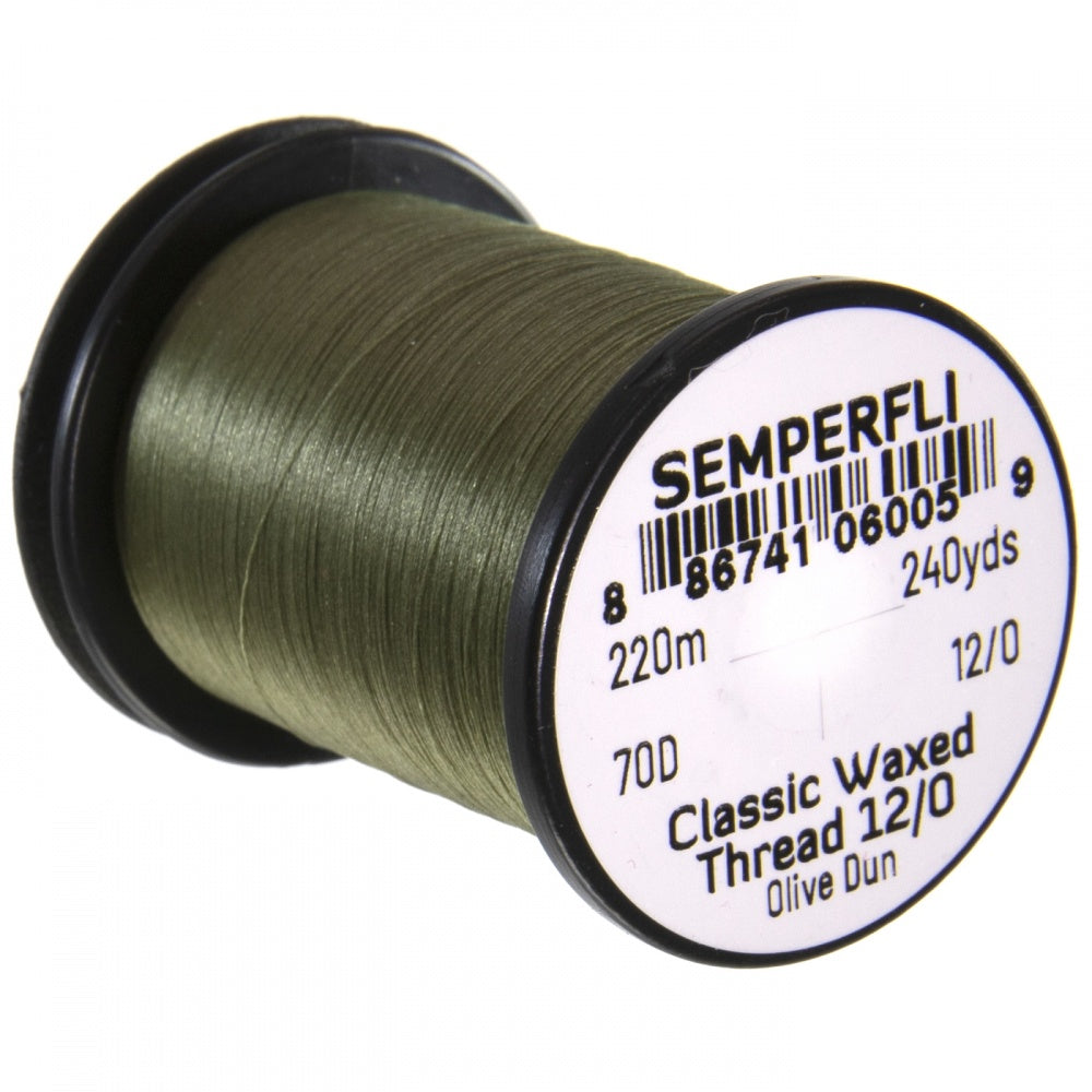 Classic Waxed Thread 12/0 240 Yards - Arbor Anglers