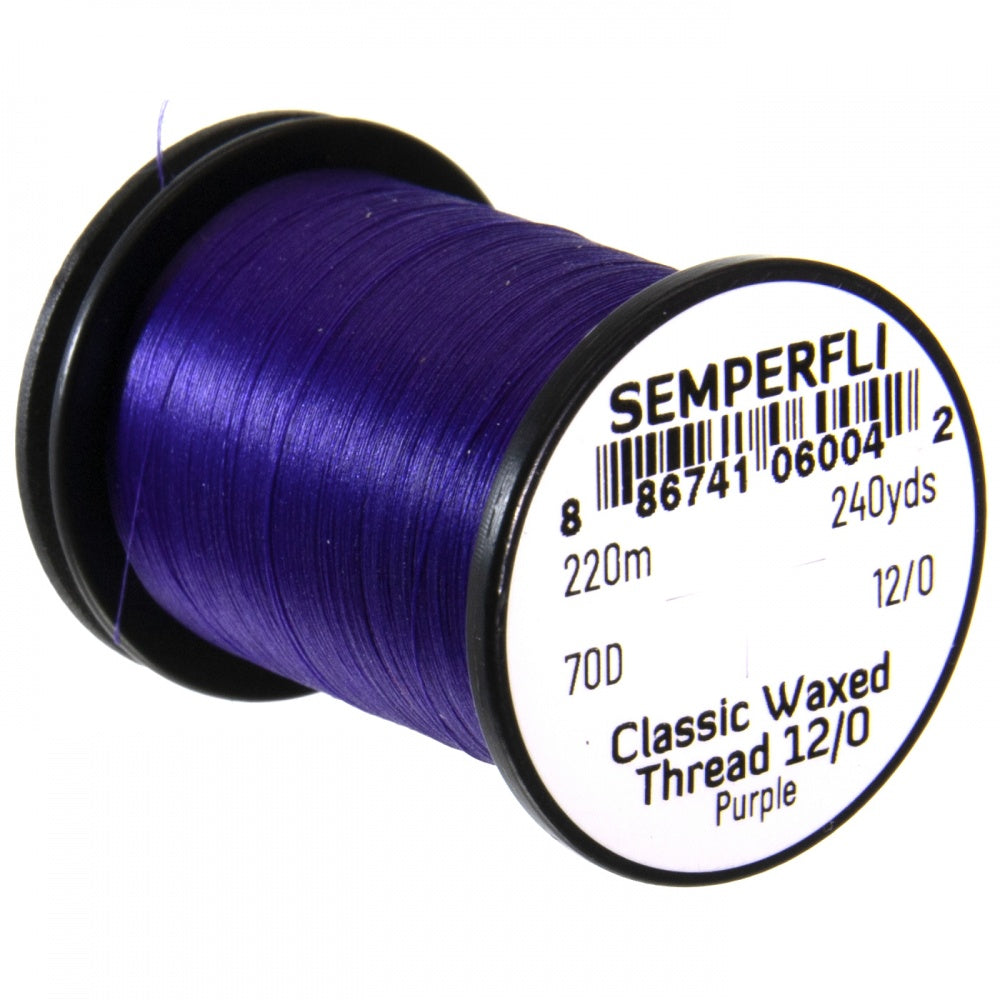 Classic Waxed Thread 12/0 240 Yards - Arbor Anglers