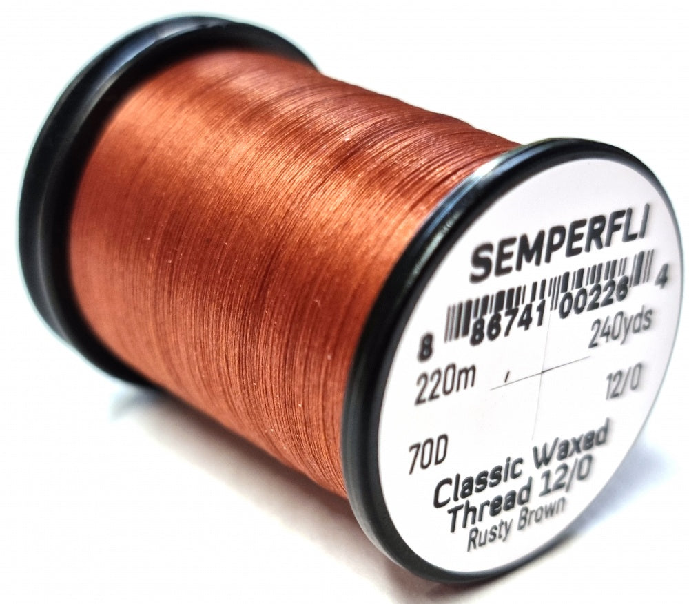 Classic Waxed Thread 12/0 240 Yards - Arbor Anglers