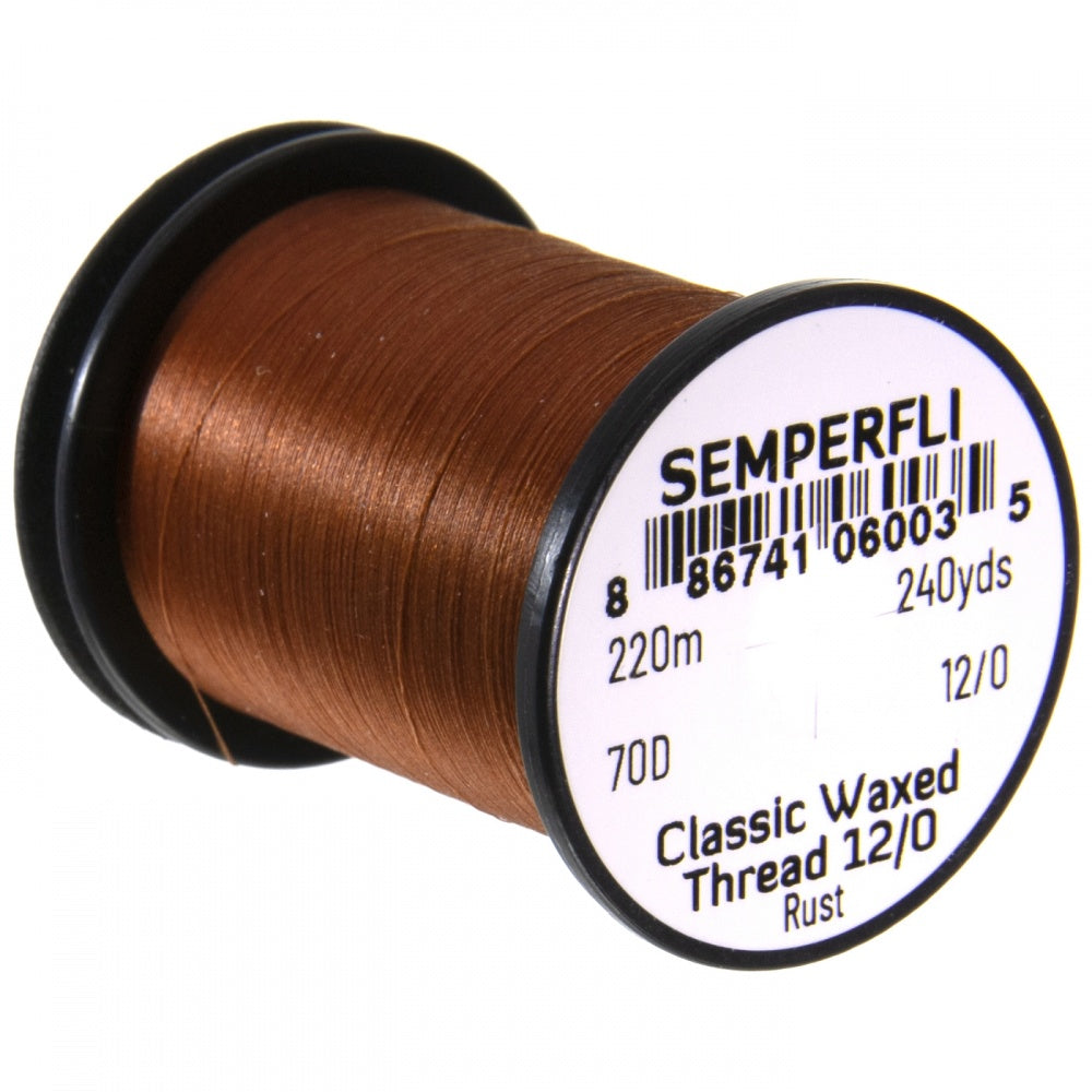 Classic Waxed Thread 12/0 240 Yards - Arbor Anglers