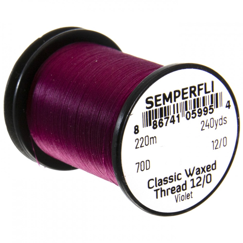 Classic Waxed Thread 12/0 240 Yards - Arbor Anglers