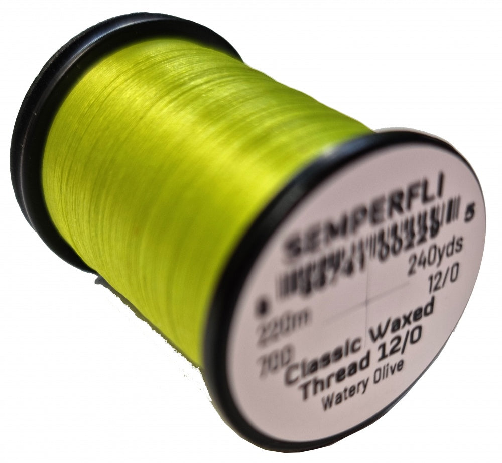 Classic Waxed Thread 12/0 240 Yards - Arbor Anglers