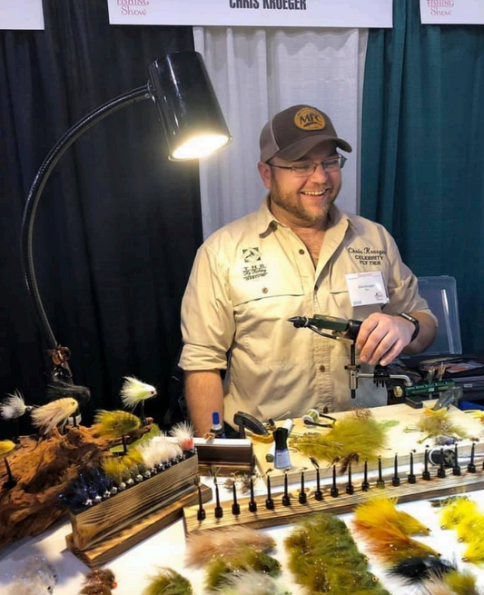 Fly Tying Demo: Chris Krueger - Saturday, Jan. 16th - 10am-noon