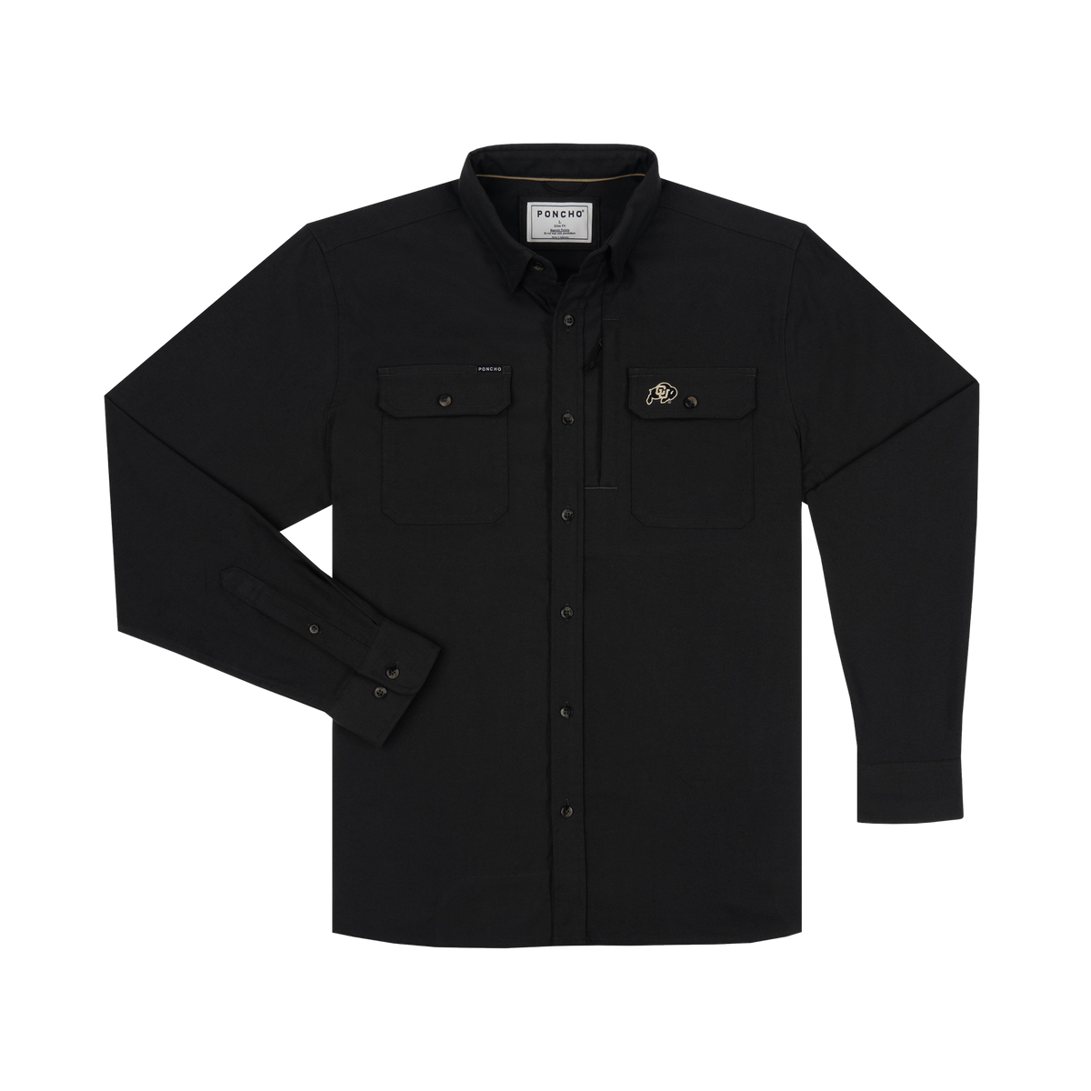Long sleeve Shirt with the CU - Buffs Logo from Poncho