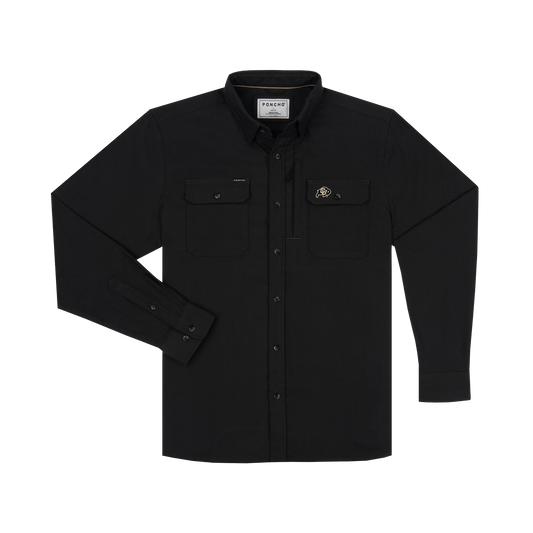 Long sleeve Shirt with the CU - Buffs Logo from Poncho