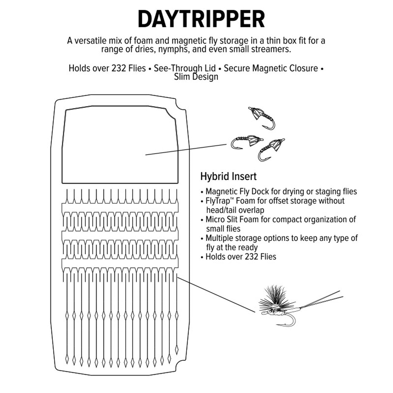 Umpqua - UPG Foam Daytripper Lg - Arbor Anglers