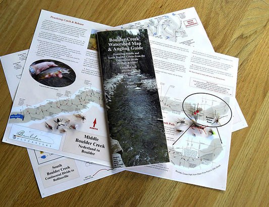 Boulder Creek Watershed Map & Angling Guide - Arbor Anglers