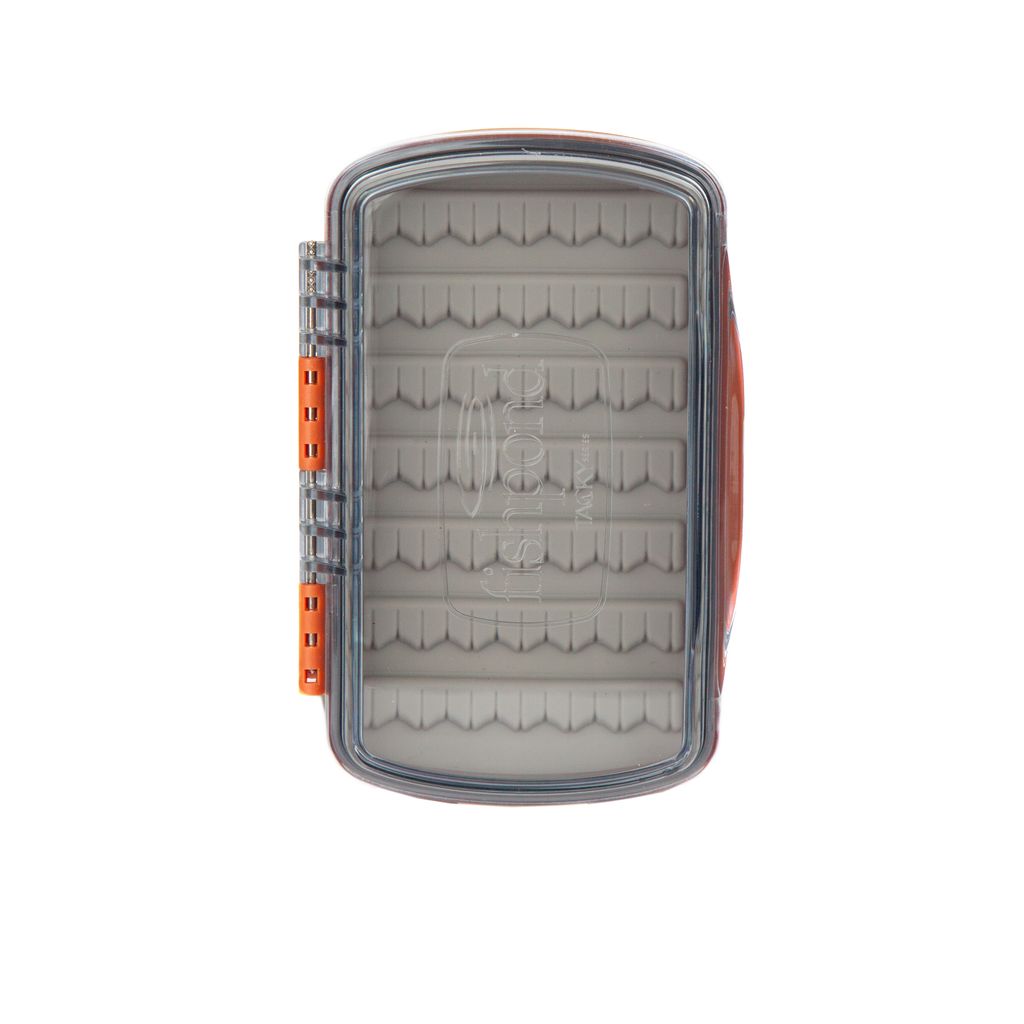 FP - Tacky Pescador Fly Box - Small - Clear - Burnt Orange
